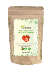 Biologisch Whey Eiwitpoeder - Aardbei (Vegan)