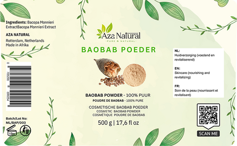 Poudre de fruit de baobab