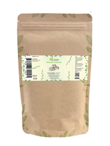 Zéolite en poudre 250 grammes Aza Natural, sachet kraft refermable avec étiquette