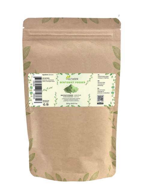 Poudre d'argile bentonite (peau et visage)