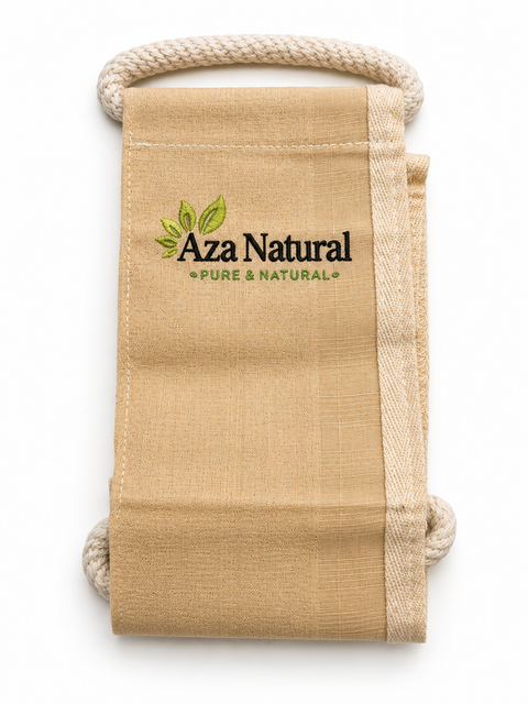 Lange rugscrubber met handgrepen van Aza Natural