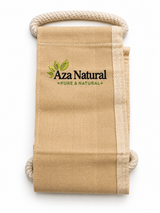 Lange rugscrubber met handgrepen van Aza Natural