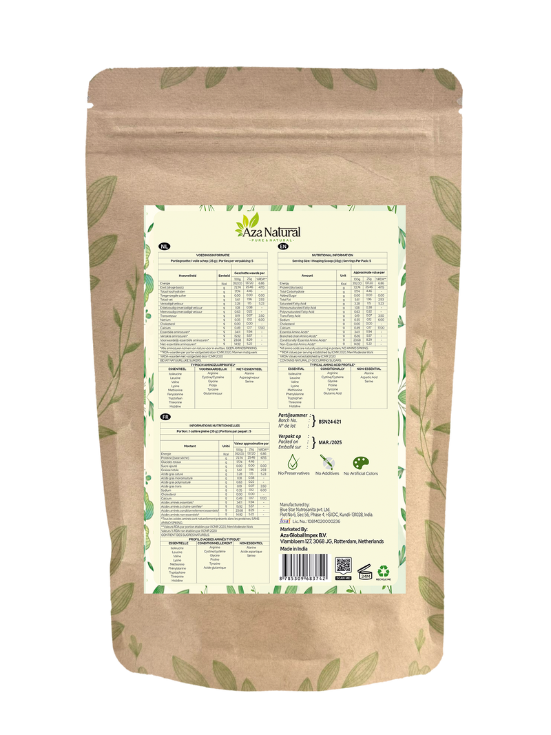 Biologisch Plantaardig Eiwitpoeder - Mango (Vegan) - afbeelding 2 van 2