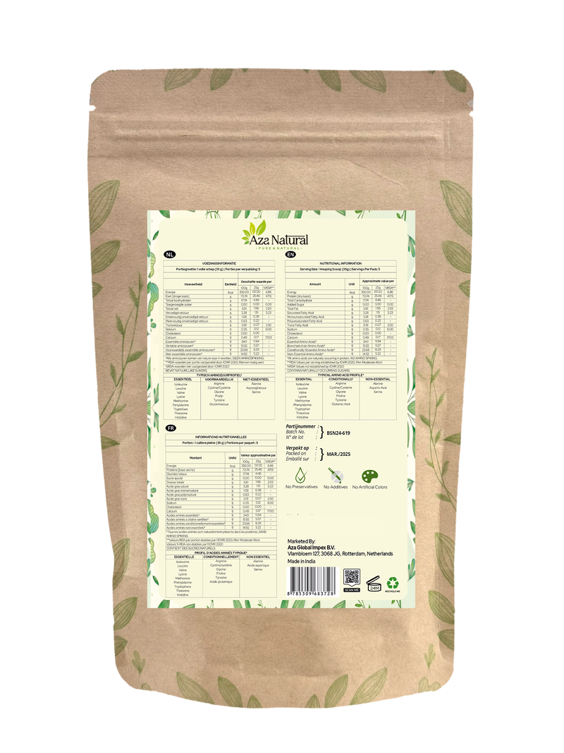Biologisch Whey Eiwitpoeder - Neutraal - afbeelding 2 van 2