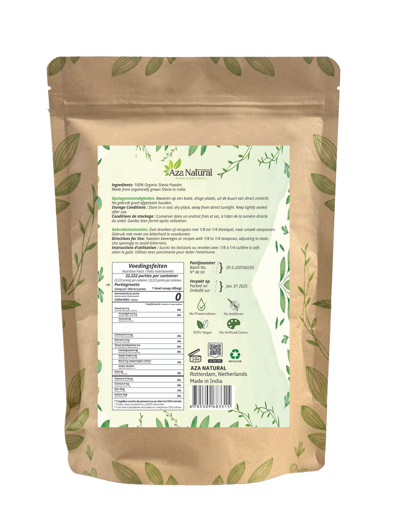 Stevia Poeder - afbeelding 2 van 2