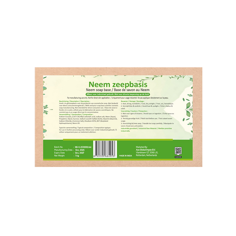 Zeepbasis Neem - 1 KG - afbeelding 2 van 2