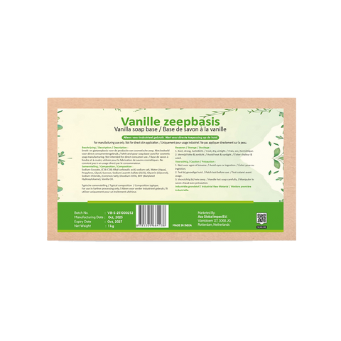 Zeepbasis Vanille - 1 KG
