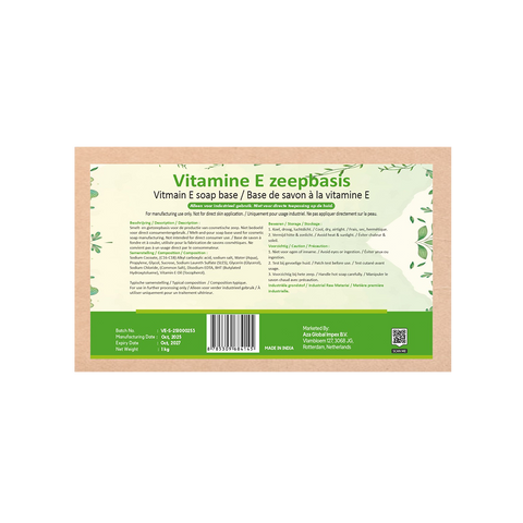 Zeepbasis Vitamine E - 1 KG