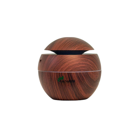 Vlam Aroma Diffuser Fonteintje Donkerbruin