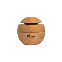 Vlam Aroma Diffuser Fonteintje Licht Hout