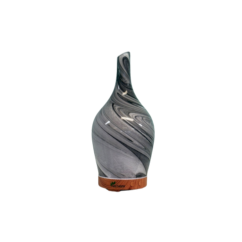 Vlam Aroma Diffuser Zebra Donker Hout